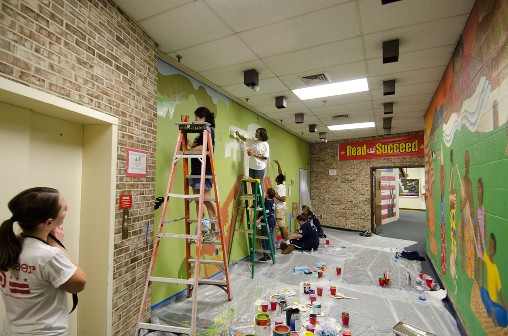 Entergy Volunteers Enhance Slaughter Elementary in Annual Beautification Day